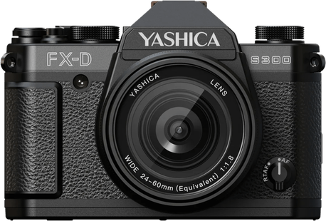 Yashica FX-D S300 Digital Film Simulation Camera Zwart