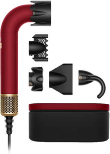 Dyson Supersonic r Straight + Wavy Red Velvet