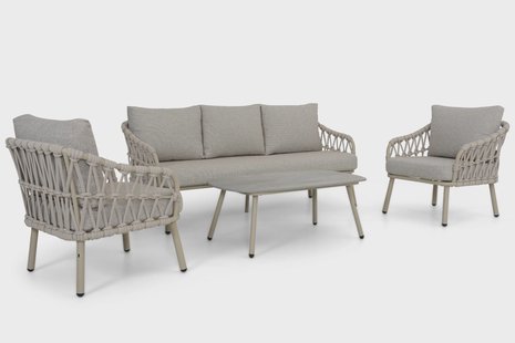 Coco Oliva stoel-bank loungeset 4-delig