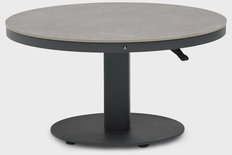 Coco Tivano in hoogte verstelbare tuintafel 90 cm