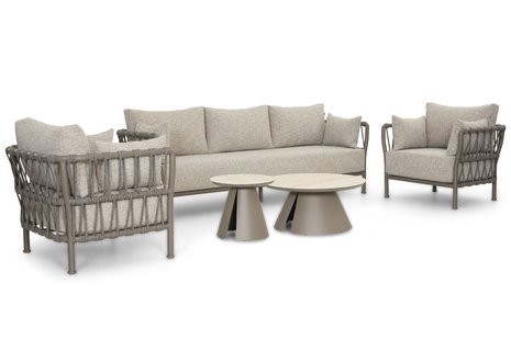 Santika Miyora/Cayora 50/80 stoel-bank loungeset 5-delig