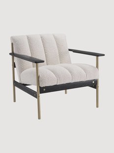 Boucl&eacute; fauteuil Elan