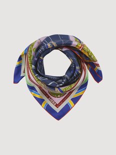 Zijden halsdoek Zodiac: Weegschaal