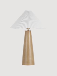 Tafellamp Modern Natural met houtlook
