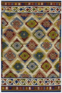 Vloerkleed Kelim handgemaakt wol | Bakero