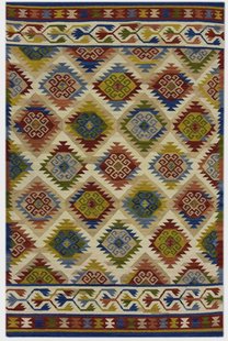 Vloerkleed Kelim handgemaakt wol | Bakero