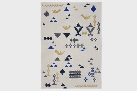 Vloerkleed Mexico handgemaakt wol | Bakero