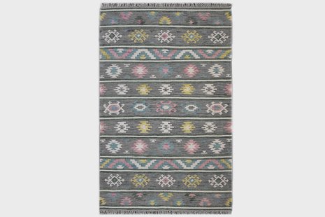 Vloerkleed Panama handgemaakt wol | Bakero