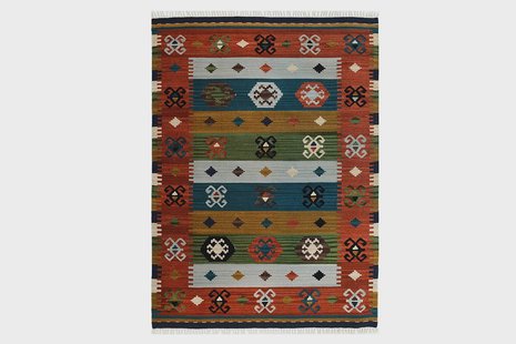 Vloerkleed Kilim Classic Laagpolig wol | Bakero