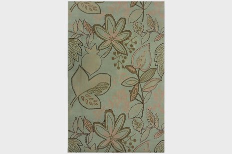 Vloerkleed Emma handgemaakt wol | Bakero