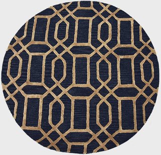 Vloerkleed Vegas wol rond | Bakero