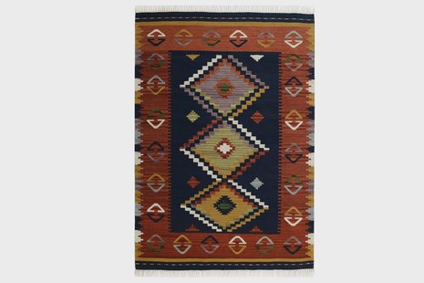 Vloerkleed Kilim Classic Laagpolig wol | Bakero