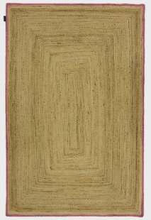 Vloerkleed Kansas handgemaakt jute | Bakero