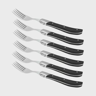 Hâws Laguiole By Hâws grillmes 6-pack Black hout