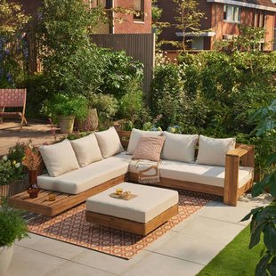 NOUS Garden loungeset Belmonte (inclusief hocker)