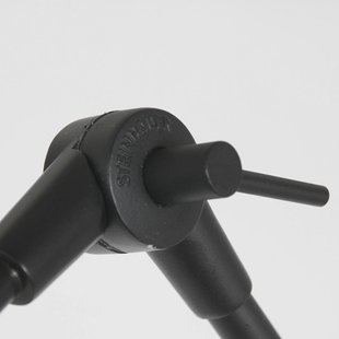 Steinhauer Vloerlamp Prestige Chic zwart/zwart-goud Hoogte 250 cm