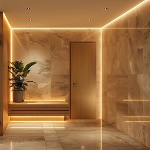 Hera LED strip SAUNA, 2.700 K, lengte 200 cm, IP54, 24 V