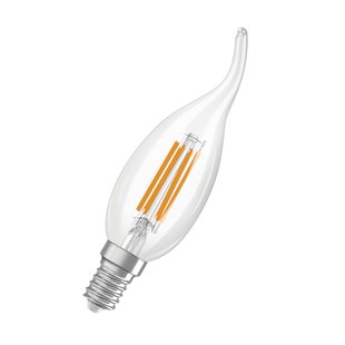 Osram Ledfilamentlamp Kaars Retrofit - D3,5cm - Dimbaar - Warm Wit - E14 - 3,4w