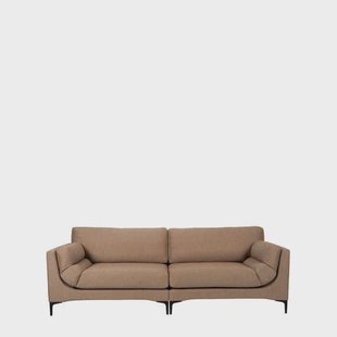 Zuiver Zuiver Balcony 3-zitsbank Caramel - Bruin Balcony 3-zitsbank Caramel