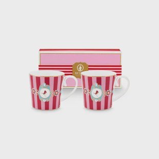 Pip Studio mok love birds (set van 2)