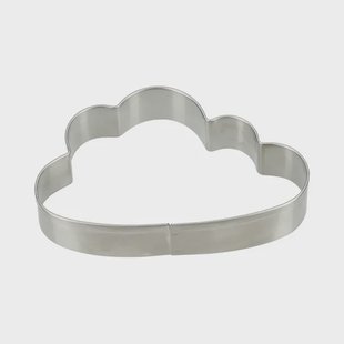 Uitsteekvorm wolk, recycled rvs