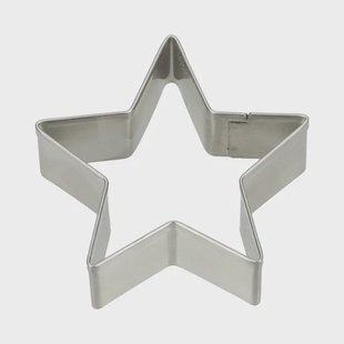 Uitsteekvorm ster, recycled rvs