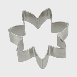 Uitsteekvorm zon, recycled rvs