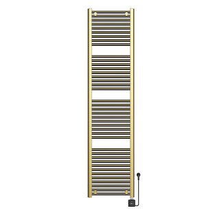 Elektrische Radiator Wiesbaden Elara 181.7x45 Cm Smart Wifi Geborsteld Messing PVD