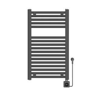 Elektrische Radiator Wiesbaden Elara 76.6x45 Cm Smart Wifi Gunmetal PVD