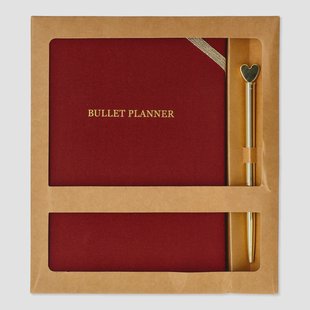 Bullet planner. Met pen
