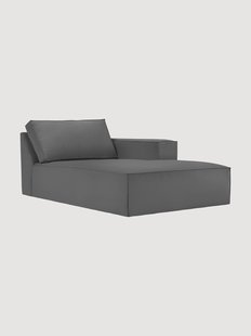 Chaise longue hoekmodule Carlo van corduroy