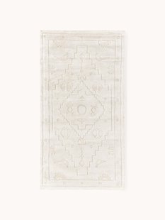 Handgeweven viscose vloerkleed Shaila