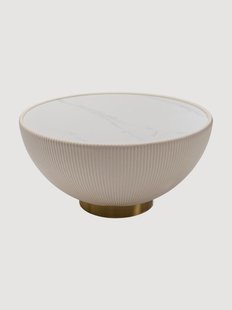 Ronde salontafel Endless, handgemaakt