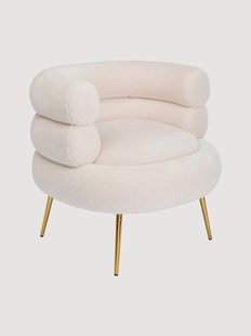 Gestoffeerde cocktailfauteuil Livelli