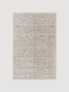 Handgeweven viscose vloerkleed Shaila