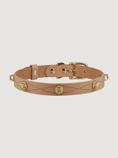 Hondenhalsband Unleash van leer