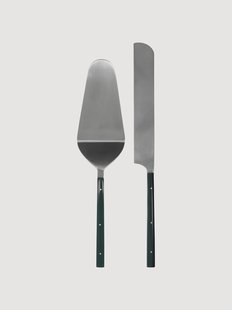 Handgemaakte taartschepjes Lata, 2-delig