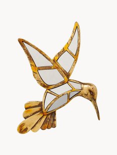 Handgemaakt wandobject Dragonfly Hummingbird