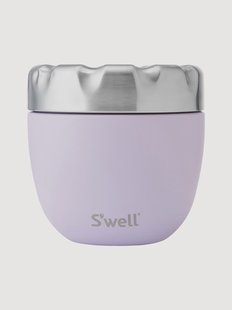 2-in-1 ge&iuml;soleerde voedselcontainer Lilac