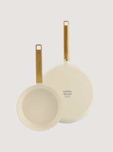 Braadpannen Evolution met antiaanbaklaag, 2-delig