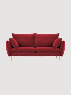 Fluwelen bank Elio (2-zits)