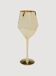 Handgemaakte kristallen wijnglazen Diamond, 4-delig