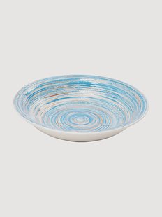 Handgemaakte soepborden Swirl, 4-delig