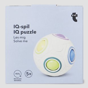 IQ puzzel regenboogbal