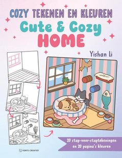 Cozy tekenen en kleuren - Cute & Cozy Home