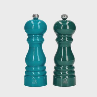 Peugeot - Paris Peper- en Zoutmolen set 18 cm Pacific Blauw en Forest Groen