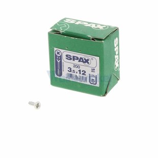 Spaanpl schr vz pk 3.5x12 poz (200) spax