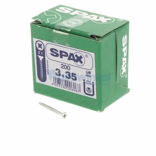 Spaanpl schr vz pk 3.0x35 poz (200) spax