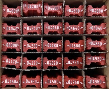 Signumat plaatjes rood wit 4000-4999