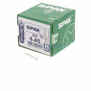 Spaanpl schr vz pk 4.0x45 poz (200) spax